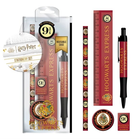 Harry Potter Platform 9 3/4 Travel Journal and Stationary Set - Picture 8 of 8